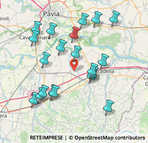 Mappa 27041 Barbianello PV, Italia (7.8605)