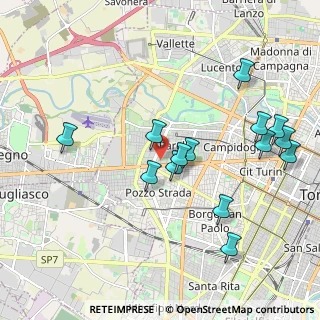Mappa Piazza del Monastero, 10146 Torino TO, Italia (2.09714)