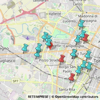 Mappa Piazza del Monastero, 10146 Torino TO, Italia (2.24333)