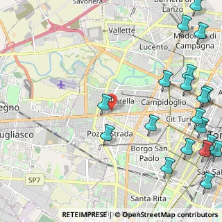 Mappa Piazza del Monastero, 10146 Torino TO, Italia (3.30789)