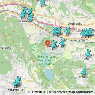 Mappa Via Giovanni Suppo, 10051 Avigliana TO, Italia (3.0195)