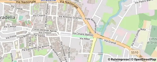Mappa Stradella