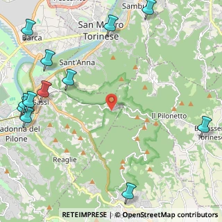 Mappa 10132 Superga TO, Italia (3.315)
