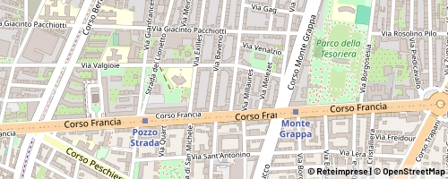 Mappa Turin