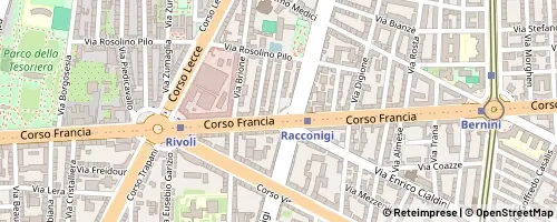 Mappa Turin