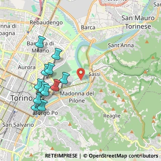 Mappa Via Verbano, 10153 Torino TO, Italia (2.24417)