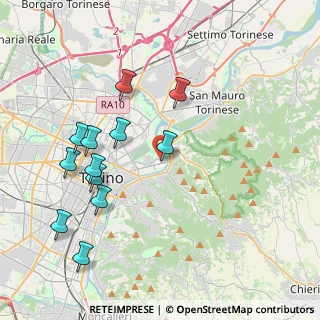Mappa Via Verbano, 10153 Torino TO, Italia (4.235)
