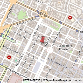 Mappa Via del Carmine, 4, 10122 Torino, Torino (Piemonte)