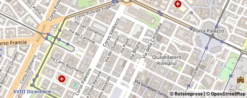 Mappa Torino