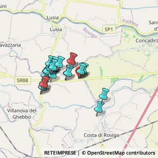 Mappa Via della Tecnica, 45020 Villanova del Ghebbo RO, Italia (1.4292)