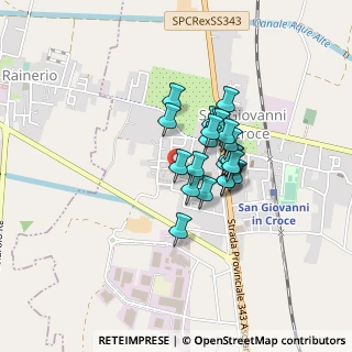 Mappa Via Aldo Moro 39 San giovanni in croce, 26037 Cremona CR, Italia (0.27391)