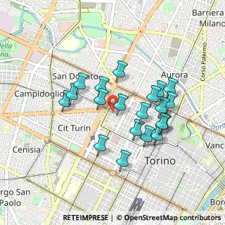 Mappa Piazza Statuto, 10122 Torino TO, Italia (0.786)