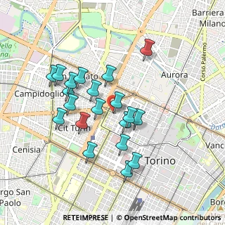 Mappa Piazza Statuto, 10122 Torino TO, Italia (0.823)