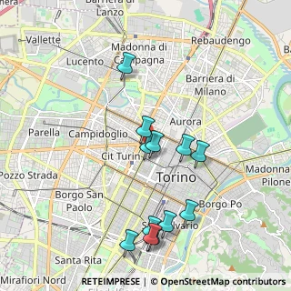 Mappa Piazza Statuto, 10122 Torino TO, Italia (2.00917)