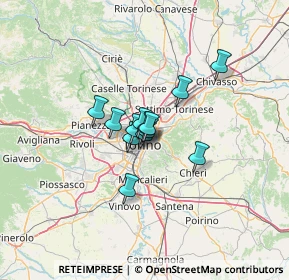 Mappa Via Giuseppe Genè, 10152 Torino TO, Italia (7.01077)