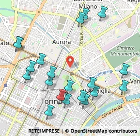 Mappa Via Giuseppe Genè, 10152 Torino TO, Italia (1.1955)