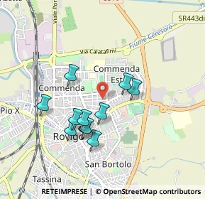 Mappa Via Antonio Riccoboni, 45100 Rovigo RO, Italia (0.79455)