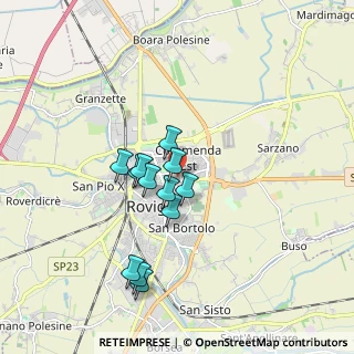 Mappa Via Antonio Riccoboni, 45100 Rovigo RO, Italia (1.46583)