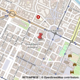 Mappa Via Franco Bonelli,  3, 10122 Torino, Torino (Piemonte)