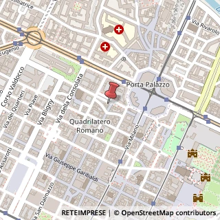Mappa Piazza Emanuele Filiberto, 11, 10122 Torino, Torino (Piemonte)