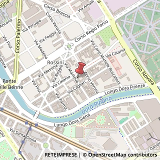 Mappa Via Mantova, 19, 10153 Torino, Torino (Piemonte)