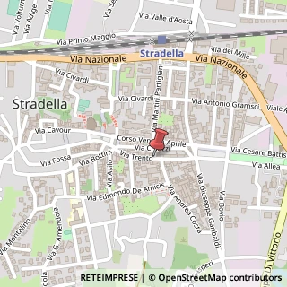 Mappa Via trento 87, 27049 Stradella, Pavia (Lombardia)