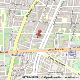 Mappa Via Giorgio Catti, 12, 10146 Torino, Torino (Piemonte)