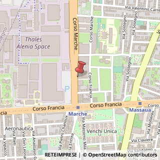 Mappa Corso Marche, 32b, 10146 Torino, Torino (Piemonte)