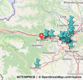 Mappa 10050 Avigliana TO, Italia (16.39588)