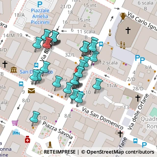Mappa Via della Consolata, 10122 Torino TO, Italia (0.04)