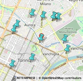 Mappa Largo Regio Parco, 10153 Torino TO, Italia (1.1325)