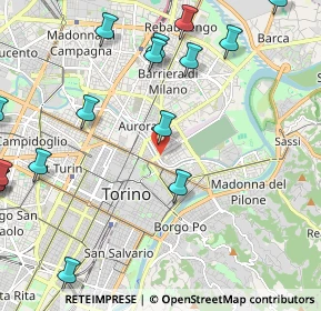 Mappa Largo Regio Parco, 10153 Torino TO, Italia (3.00294)