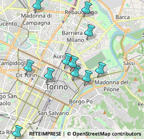 Mappa Largo Regio Parco, 10153 Torino TO, Italia (1.92182)