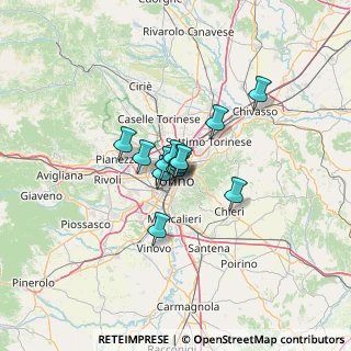 Mappa Via Gianfrancesco Fiochetto, 10152 Torino TO, Italia (6.98615)