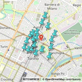 Mappa Via Gianfrancesco Fiochetto, 10152 Torino TO, Italia (0.721)