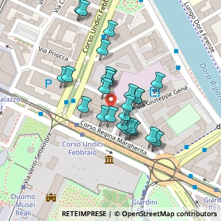Mappa Via Gianfrancesco Fiochetto, 10152 Torino TO, Italia (0.08462)