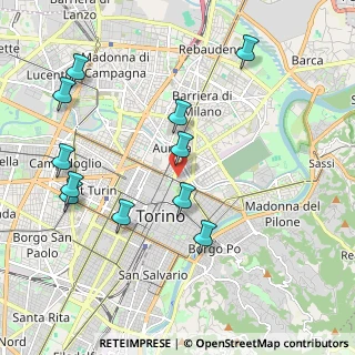 Mappa Via Gianfrancesco Fiochetto, 10152 Torino TO, Italia (2.23)