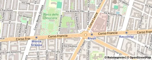 Mappa Torino