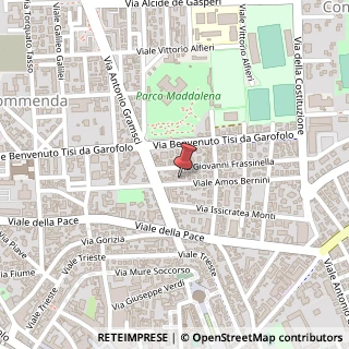 Mappa Viale Amos Bernini, 9, 45100 Costa di Rovigo, Rovigo (Veneto)