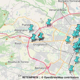 Mappa Via XX Settembre, 10093 Collegno TO, Italia (6.2375)