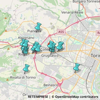 Mappa Via XX Settembre, 10093 Collegno TO, Italia (3.32)