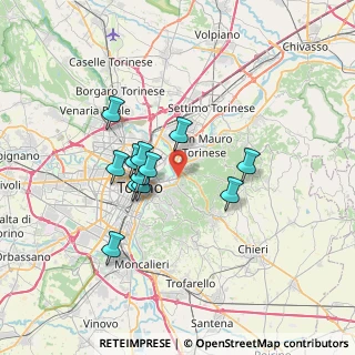 Mappa Piazza Alberto Pasini, 10132 Torino TO, Italia (5.51)