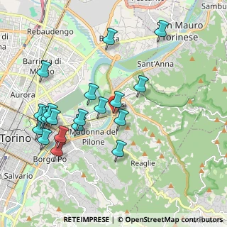 Mappa Piazza Alberto Pasini, 10132 Torino TO, Italia (2.1215)
