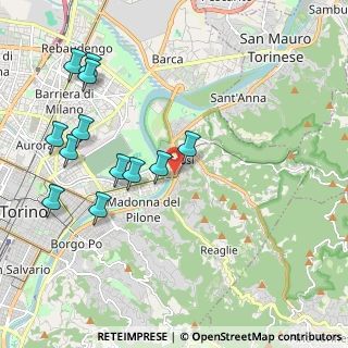 Mappa Piazza Alberto Pasini, 10132 Torino TO, Italia (2.2625)