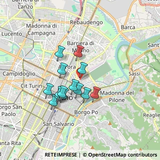 Mappa Via Parma, 10155 Torino TO, Italia (1.39571)