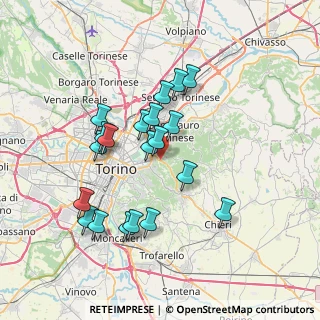 Mappa Torino, 10132 Torino TO, Italia (6.649)