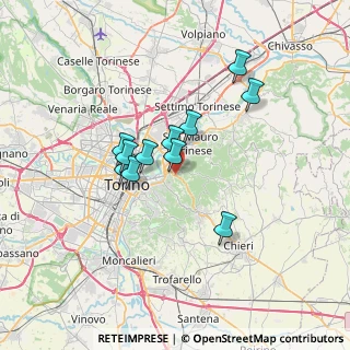 Mappa Torino, 10132 Torino TO, Italia (5.33364)