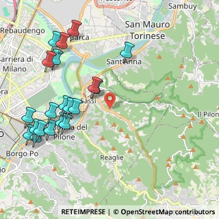 Mappa Torino, 10132 Torino TO, Italia (2.4955)