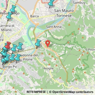 Mappa Torino, 10132 Torino TO, Italia (3.69563)