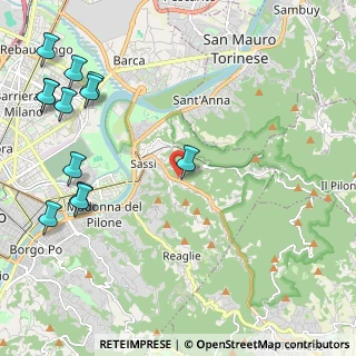 Mappa Torino, 10132 Torino TO, Italia (2.94667)